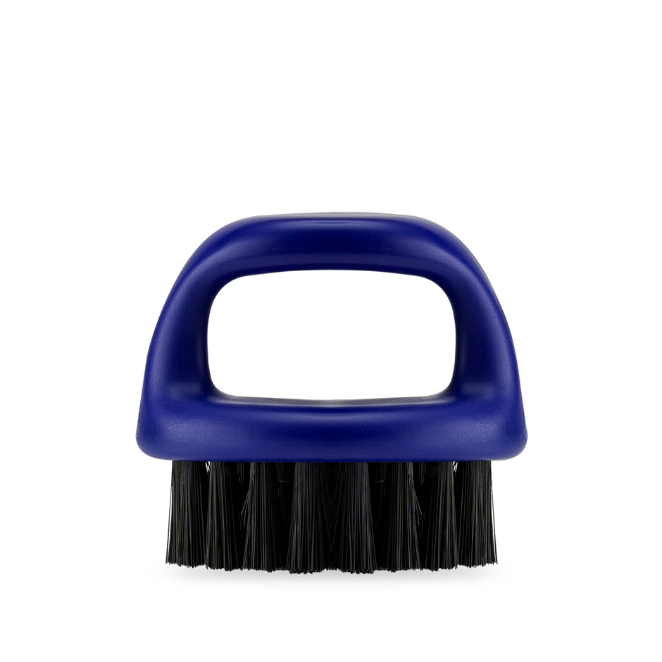 Cepillo anular de barbero · Azul